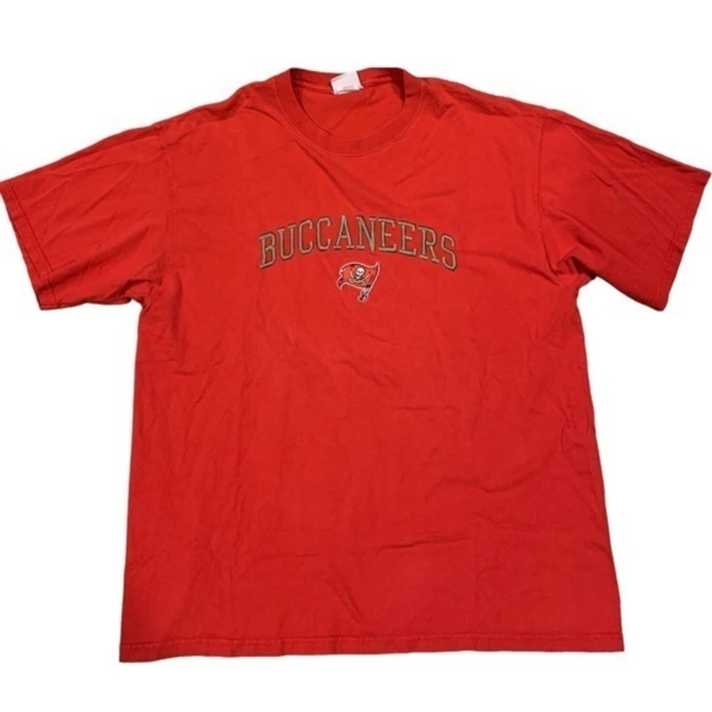 NFL Team Apparel Tampa Bay Buccaneers Mens Shirt T-Shirt S XL